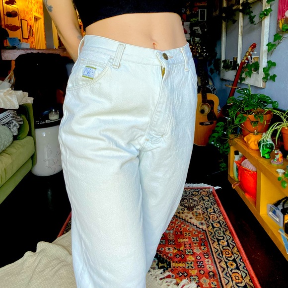 VINTAGE LIGHTWASH SUPER HIGH WAIST WRANGLER JEANS 🩵🩵 - Picture 1 of 8